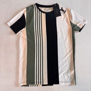 NWT Denim & Flower Ricky Singh Youth Boys 11/12 Confidence Color Block T-shirt